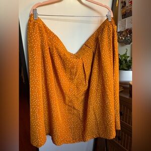 Modcloth 3X Polka Dot Skirt